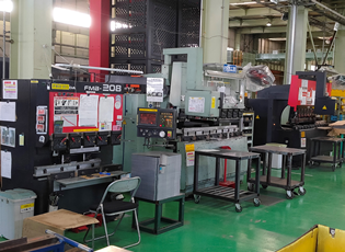 二次加工設備群